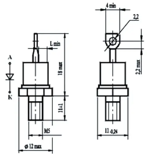 2Д112-10Х-4 диод фото 3